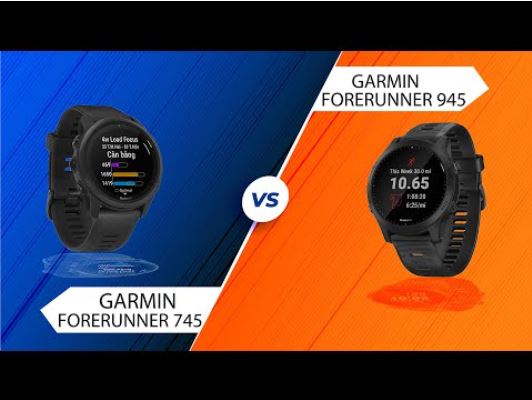 Mẫu Đồng Hồ Garmin Forerunner 945 và Garmin Forerunner 745