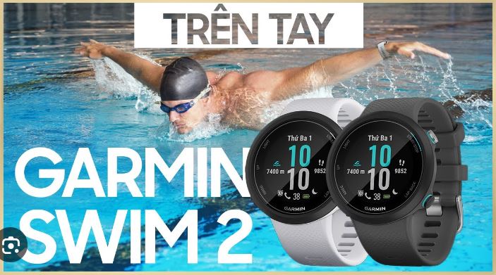 Thiết kế Đồng hồ Garmin bơi lội