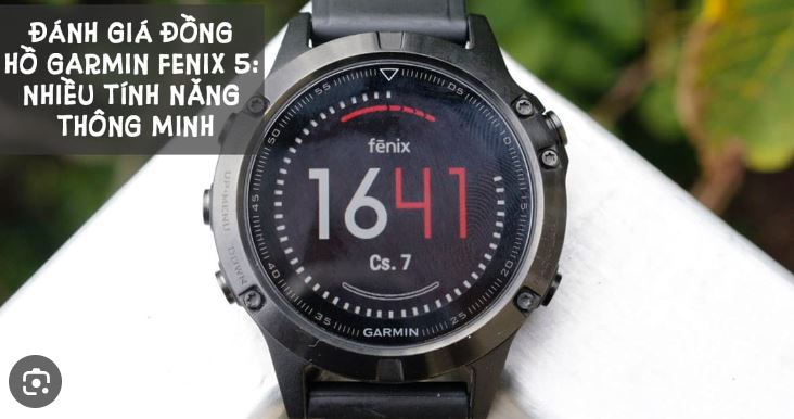 Thiết kế Garmin Fenix 5S