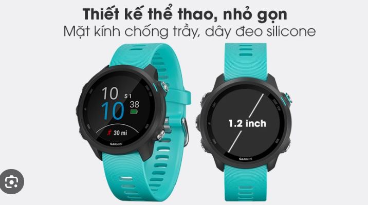 Thiết kế Đồng hồ Garmin Forerunner 245 Music