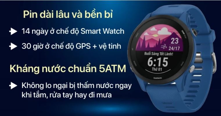 Tính năng Garmin Forerunner 255