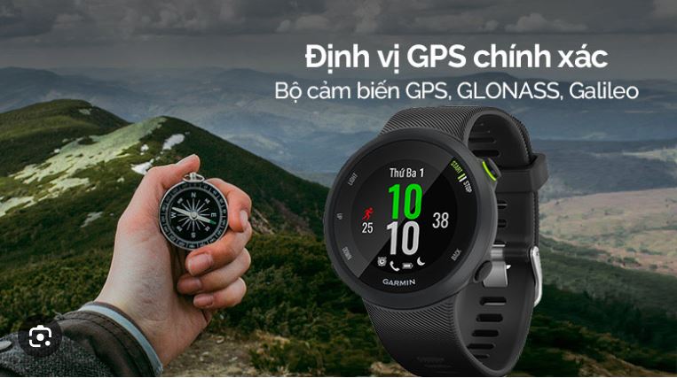 Thiết kế đồng hồ Garmin Forerunner 45