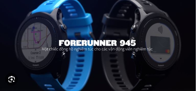 Thiết kế đồng hồ Garmin Forerunner 945