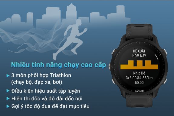 Tính năng Đồng hồ Garmin Forerunner 955