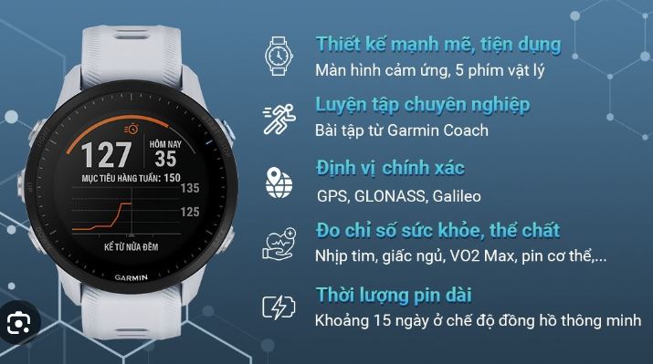 Tính năng Đồng hồ Garmin Forerunner 955