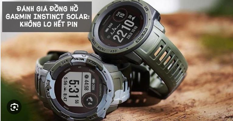 Tính năng Đồng hồ Garmin Instinct Solar