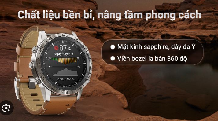 Thiết kế đồng hồ Garmin MARQ Adventurer