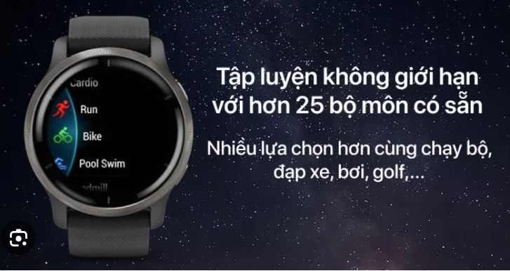 Thiết kế Đồng hồ Garmin Venu 2