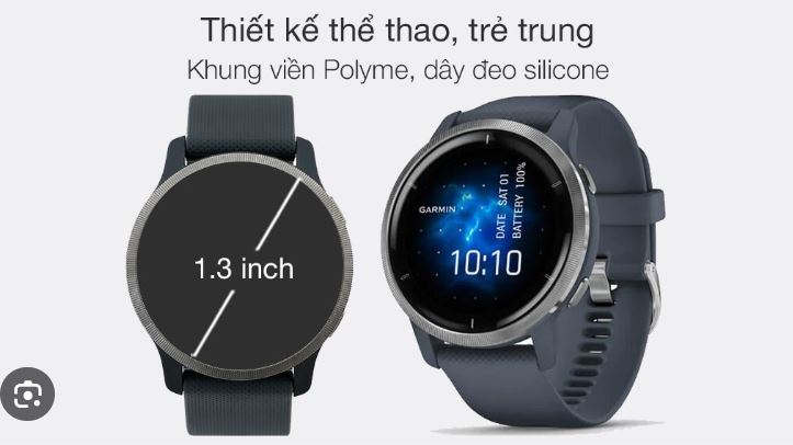 Thiết kế Garmin Venu 2