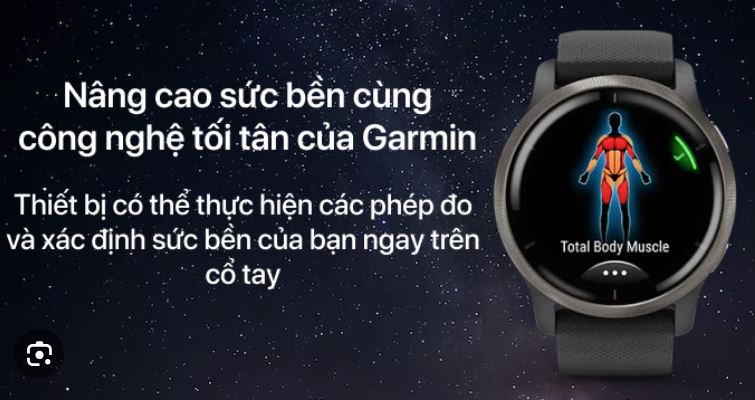 Thiết kế đồng hồ Garmin Venu 2