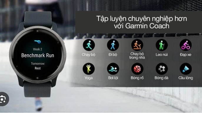 Các tính năng đồng hồ Garmin Venu 2