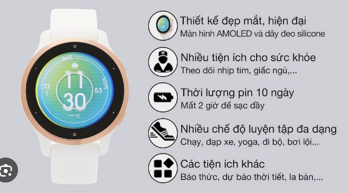 Tính năng đồng hồ Garmin Venu 2S