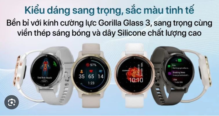 Các mẫu đồng hồ Garmin Venu 2S