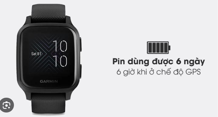 Thiết kế đồng hồ Garmin Venu Sq