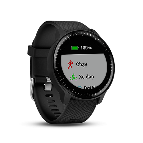 Đồng hồ Garmin Vivoactive 3 Music dùng minh họa cho hướng dẫn Garmin hao pin nhanh